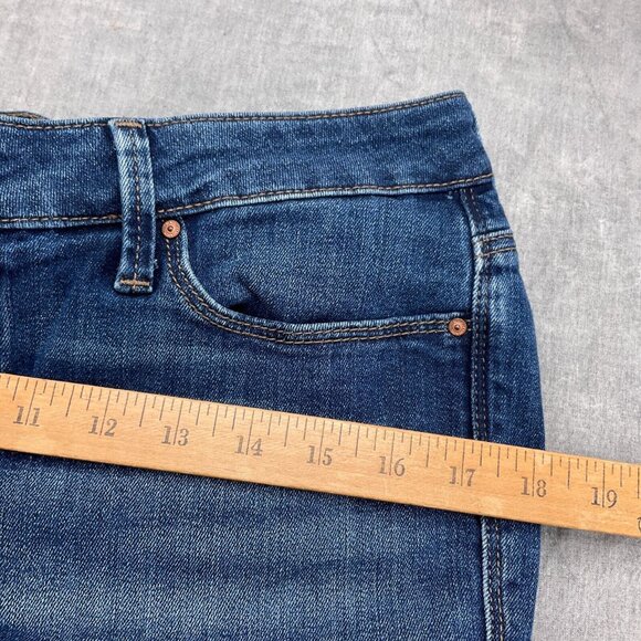 Mavi Jeans Women 31Wx31L Blue Emma Slim Boyfriend Whisker Low Stretch Skinny - Picture 8 of 14